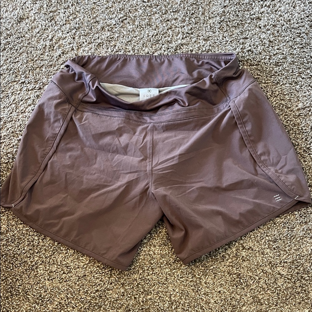 Free Fly Apparel Dusty Mauve Athletic Shorts